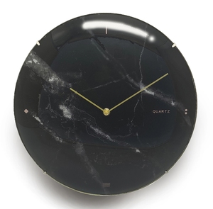 Đồng Hồ Treo Tường Giả Đá Cẩm Thạch Tròn 14 Inch Bán Chạy Đồng Hồ Trang Trí Đồng Hồ Đá Cẩm Thạch Trắng Trơn Mạ Vàng - Product Image 2