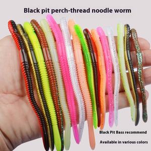 <span class=keywords><strong>Esca</strong></span> Morbida a Verme Noodle Lombrichi Invertiti da <span class=keywords><strong>Pesca</strong></span> <span class=keywords><strong>Esca</strong></span> <span class=keywords><strong>Finta</strong></span> per Carpa Senza Piombo Black Pit Acqua Sommersa Persico Trota Pesce Mandarino - Product Image 2