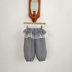 Celana Kotak-kotak Bayi Engepapa Musim Panas Celana Anti Nyamuk Anak Perempuan Baru Pakaian Bayi Nyaman - Product Image 4