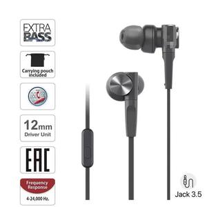 Audífonos Intrauditivos con <span class=keywords><strong>Cable</strong></span> y Micrófono de 3.5mm, Estéreo, para <span class=keywords><strong>Sony</strong></span> MDR-XB55AP, Ideales para Deporte, Precio de Mayoreo, Gran Venta 2026 - Product Image 4