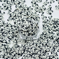 16800 stuks kokosnootbomen bloemen panda's kikkers fruit nagelkunst schijfjes polymeerklei schijfjes nagel 3D polymeer schijfjes voor DIY knutselwerk