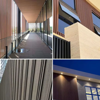 Revestimiento de Pared de PE para Paredes Exteriores de Casas de Estilo Moderno