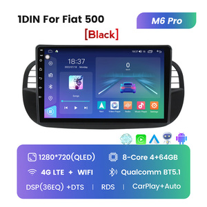 Mekede Video Xe Hơi M6 Cho <span class=keywords><strong>Fiat</strong></span> <span class=keywords><strong>500</strong></span> 1din Android Sub Hệ Thống Hiển Thị Âm Thanh Xe Hơi Bộ Xử Lý 7862S Radio DSP Âm Thanh Nổi - Product Image 2