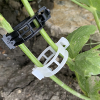 Pinces de Support des plantes, pinces en zinc, réutilisables pour suspendre la végétation, la vigne, le jardin, une serre, les légumes et les tomates, tailles S/L, pièces