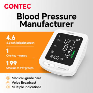 CONTEC08E <span class=keywords><strong>Monitor</strong></span> Tekanan Darah Pintar Mesin Sfigmomanometer Elektronik - Product Image 1