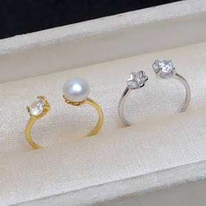 Accessoires de bijouterie DIY en argent S925, style simple, anneau de cheveux ouvrant en forme de pneu, avec support vide pour perles de 6 à 8 mm, taille 3975 mm - Product Image 1