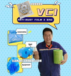 ผ้าทอ VCI PP โดย <span class=keywords><strong>mr</strong></span>.seaman ฟิล์มป้องกันสนิม50ซม. สำหรับห่อนุ่มโปร่งแสงพร้อมพิมพ์โลโก้ที่กำหนดเองจากจีน - Product Image 2