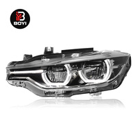 Phares LED pour BMW Série 3 F30 F35 M3 F80 2013-2018, phare F30, feux de jour DRL, systèmes d'éclairage automatique, phare