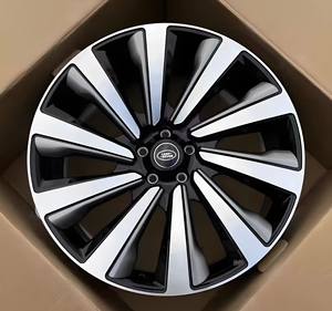 جنوط عجلات من سبائك الألومنيوم المطروق مقاس 20 و21 و22 و23 بوصة لسيارات لاند روفر رينج روفر سبورت وديفندر وديسكفري - Product Image 3