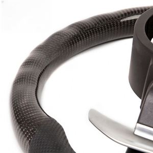 Volante Deportivo de Fibra de Carbono y Cuero para <span class=keywords><strong>BMW</strong></span> 320 325 <span class=keywords><strong>330</strong></span> 550 F30 F32 F10 F20 F07 F01 E90 M3 M4 M5 M7 - Product Image 3
