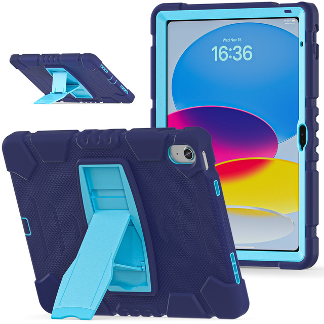 Case for iPad A16 11th Generation 2025 iPad 10th Gen Detachable Magnetic Case with Pencil Slot Holder