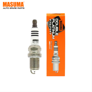 Bougie d'allumage double platine S400DP Heat range <span class=keywords><strong>7</strong></span> pour <span class=keywords><strong>GOLF</strong></span> PASSAT SKODA OCTAVIA PK22PR8 06H905611 VW - Product Image 1