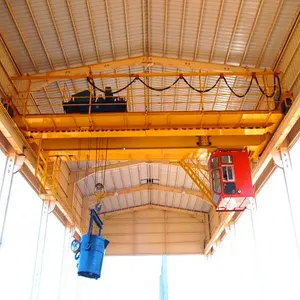 Двухбалочный мостовой кран Европейского типа QD 50 тонн для металлургии