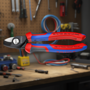 Cizallas para Cables Knipex de 15 mm y 50 mm, Herramienta de Corte para Cobre y Aluminio - Product Image 3