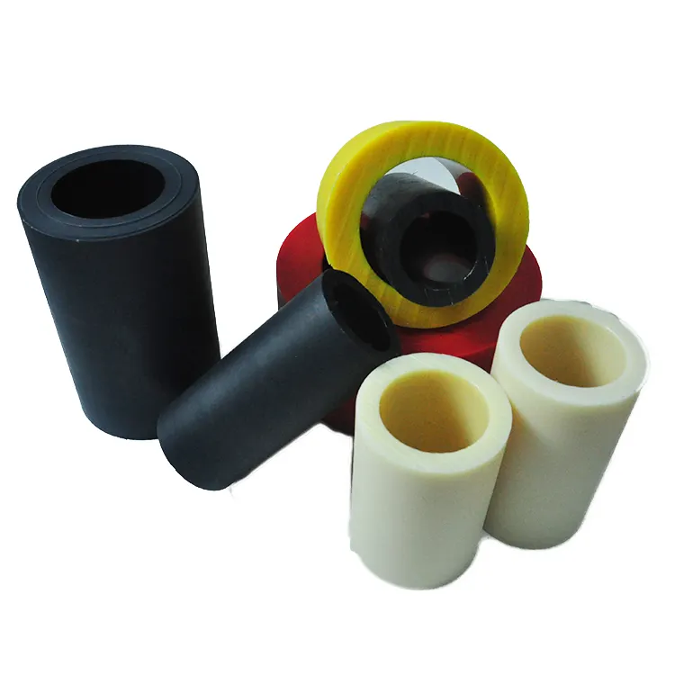 Su misura ad alta resistenza tubo rotondo oliato in nylon acrilico personalizzato tubo estruso in nylon mc tubo/pa6 tubo di nylon
