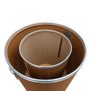 Baril de fil fourré de 200-350 kg avec matériaux en carton kraft et feuille d'aluminium, CH - Product Image 2
