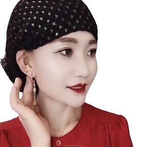 Pañuelo Popular para la Cabeza de Mujeres Musulmanas - Tela de Malla Transpirable y Ecológica, Gorro Islámico, Diadema, Turbante, Cinta para el Cabello - Product Image 4