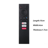 Remote Control Mecool IR Pengganti Baru dengan Fungsi Air Mouse dan Giroskop untuk Kotak TV Android KM6, KM3, KM1