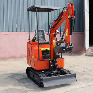 Nueva Miniexcavadora de Gasolina de 1.05 Toneladas RBD15 con Cucharón de 0.25m, Motor Ruibeidi, Alta Potencia de Excavación para Trabajos en Espacios Estrechos - Product Image 1