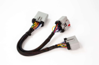 Cable Divisor en Y Lanlin RP1226 de 14 Pines y 14 Vías - Plástico Resistente, 1 Conector Macho a 2 Conectores Hembra, 1 Año de Garantía