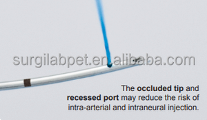 Cânula de Punção Lombar Descartável com Ponta Quincke, Agulha Espinhal Veterinária com Ponta Curvada e Agulha de Anestesia com Furo Lateral - Product Image 3