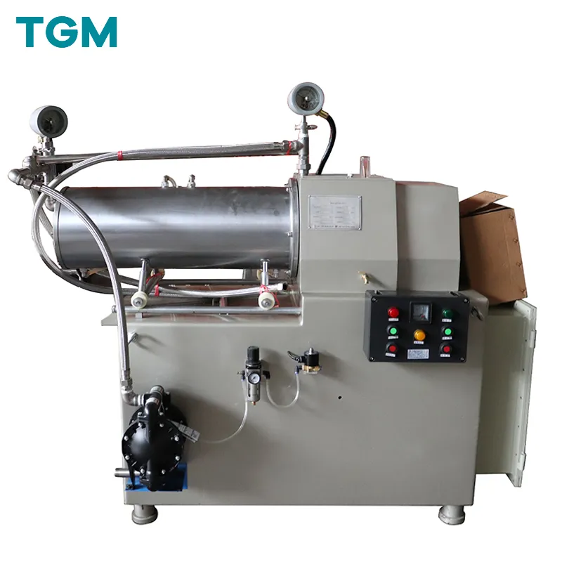 Miller Factory Price Closed Horizontal Bead Mill Ball Miller Liquid Pigment Ink Dye Grinder