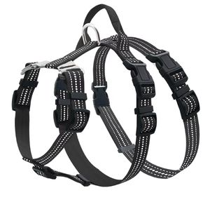 Qualité 2024 Réfléchissant Double <span class=keywords><strong>H</strong></span>-Style No-Pull Chien Harnais <span class=keywords><strong>Long</strong></span> <span class=keywords><strong>Gilet</strong></span> Réglable pour Grands Chiens Escape-Proof <span class=keywords><strong>et</strong></span> Harnais de Formation - Product Image 5