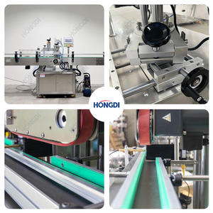 Machine d'étiquetage automatique électrique rotative haute vitesse pour bouteilles et bocaux avec écran tactile, faible bruit, pour l'emballage des canettes - Product Image 5