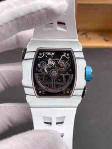 3503 Best-selling Luxury White Carbon Fiber <b>Skeletonized</b> Top-quality Openwork Tourbillon <b>Automatic</b> Mechanical <b>Watch</b> for Men - Product Image 6