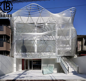 CE chứng nhận leibo hiện đại đúc cách nhiệt bằng đá cẩm thạch bằng gỗ xây dựng gạch nhôm mặt tiền bức màn bức tường cao isolant Ốp 5 + - Product Image 3