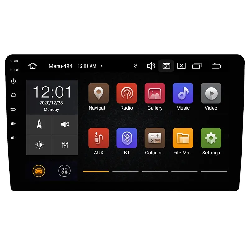CUSP-Radio con GPS para coche, reproductor Multimedia con Android, 9 pulgadas, 10 pulgadas, estéreo, DVD, 1 DIN, 2 DIN, Universal, unidad principal, Kit de tablero
