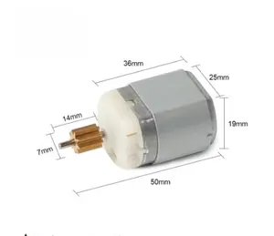 China manufacturer 12v brushed dc motor with high quality