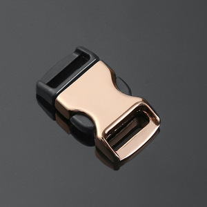 Hebilla deslizante de aleación de zinc plateada ajustable para bolsos, duradera - Product Image 3