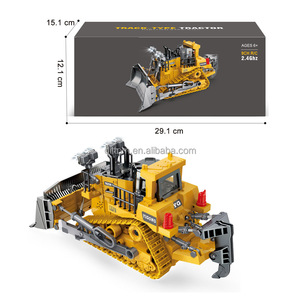 YIGONG BC1045 1:24 9CH RC aleación ingeniería cargador 2,4G tipo pista Tractor Bulldozing modelo Juguetes - Product Image 6