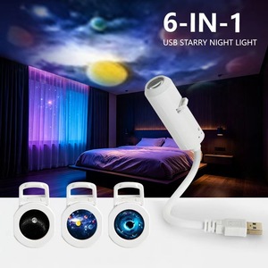 ไฟกลางคืน LED รูปทรงดวงจันทร์ ใช้พลังงานจาก USB ให้แสงนุ่มนวล สำหรับห้องนอน ห้องอ่านหนังสือ ห้องนั่งเล่น - Product Image 4