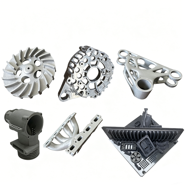 OEM/ODM Additive Manufacturing Service Custom Aluminum 3D Printed Metal Parts & Mechanical Components MOQ 1 Pc 3MF/STL Supported