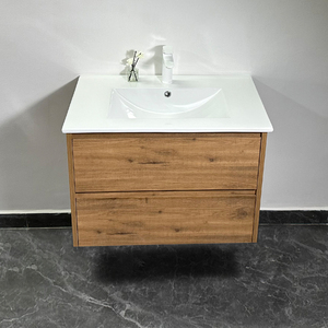 Combinación de fregadero y armario de <span class=keywords><strong>baño</strong></span>, muebles de <span class=keywords><strong>baño</strong></span> de MDF integrados en armarios de <span class=keywords><strong>baño</strong></span> montados en la pared - Product Image 5