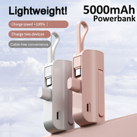Dernière Nouveauté : Super Mini Téléphone Portable et Station d'Alimentation Portable 2-en-1 5000mAh avec Support de Charge Rapide – Cadeau Personnalisé Idéal