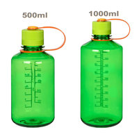 Bouteille d'eau en plastique Tritan écologique de 1000 ml, anti-fuite, avec couvercle à goulot étroit, sans BPA, couleur personnalisable, résistante à l'eau bouillante