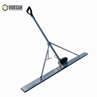 Niveleuse vibrante électrique pour béton, pour allées en béton, garages, parkings, nivellement de sols et travaux de finition sur chantier