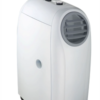Refroidisseur d'air portable de 12 000 BTU, climatiseur mobile à double tuyau