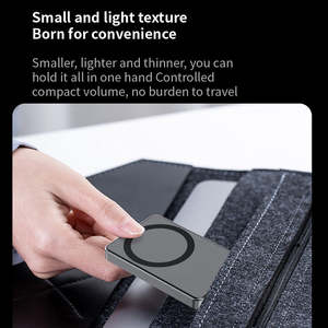 Paquete de batería Mag Carga rápida PD 20W Banco de energía de metal 10000mAh Carga portátil Banco de energía inalámbrico Magnético para <span class=keywords><strong>iPhone</strong></span> 16 15 <span class=keywords><strong>14</strong></span> - Product Image 5