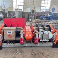 Treuil électrique à double tambour DINGLI 2JM10 6, type conventionnel, pour la manutention de plateformes de maintenance de chaudières