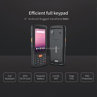 Computadora Portátil Dingdata R40H NFC de 4 Pulgadas con Android 15, Escáner de Códigos de Barras 1D/2D Industrial, CPU Octa-Core, 4GB+64GB, 4G, WiFi Móvil