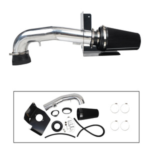Kit de tubo de entrada de aire de 8,8 cm de diámetro para motores Chevrolet 09-13 GMC1500 4.8L 5.3L 6.0L, pieza de repuesto negra - Product Image 5