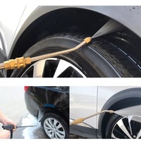 Lance d'extension angulaire en U 30/90 degrés pour nettoyeur haute pression, connecteur rapide 1/4 pouce