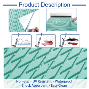 Revêtement de sol pour bateau et jet ski XYFMarine en mousse PE/EVA haute densité, installation facile, étanche, <span class=keywords><strong>technique</strong></span> brossée, fabriqué en Chine - Product Image 5