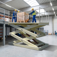 Table élévatrice fixe standard de 1 à 13 pieds avec rampe, vitesse de descente réglable, tension personnalisée, capacité de charge de 880 lb à 17600 lb