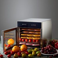 6 Trays Thuisgebruik Groothandel Elektrische Droogmachine Met Digitaal Paneel Fruit En Groenten Voedsel Dehydrator Te Koop