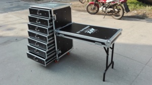 FlightCase <span class=keywords><strong>de</strong></span> aluminio personalizado <span class=keywords><strong>de</strong></span> alta calidad <span class=keywords><strong>Dj</strong></span> Flight Turntable Case con espuma - Product Image 4